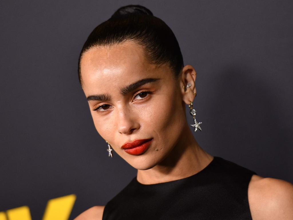 ’She was born to do this!’ Zoe Kravitz was a natural as a director, according to Adria Arjona. Picture: AFP