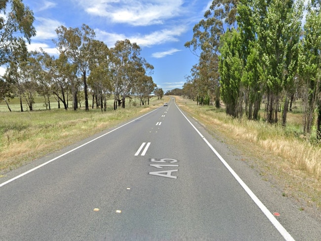 The New England Highway at Bolivia, near Tenterfield. (Photo: Google Maps)