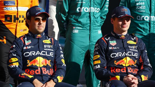 Max Verstappen (right) will have a Kiwi by his side for 2025. (Photo by Mark Thompson/Getty Images)