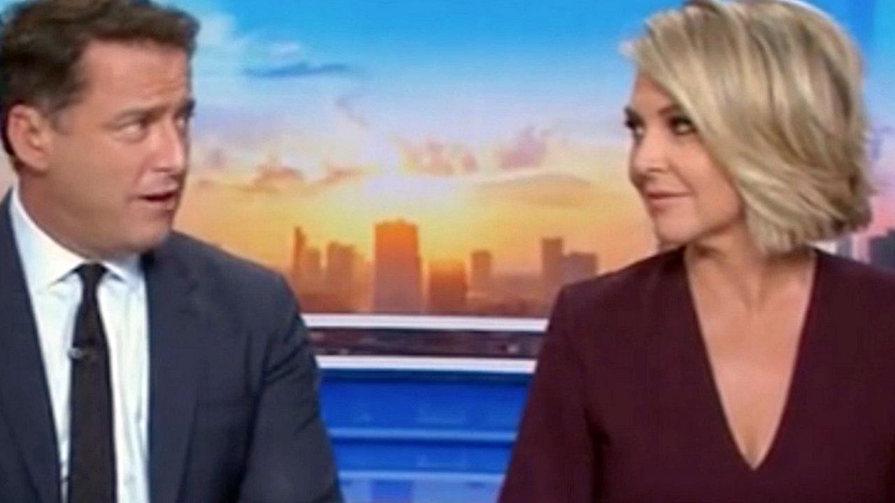 Reports of festering tensions between the two began over a year ago. Picture: Channel 9