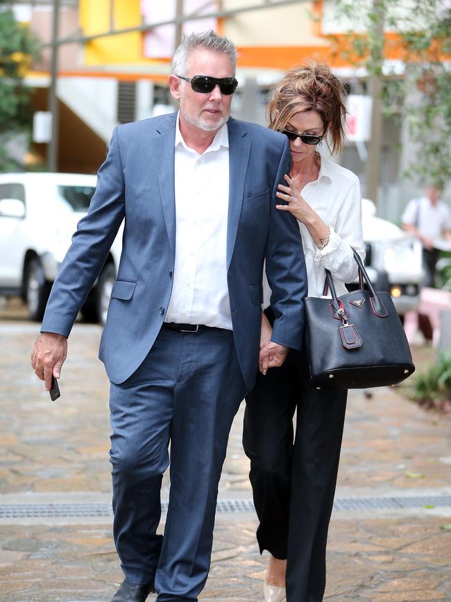 Ken and Jane Grace at court this week. Picture: Richard Gosling/AAP