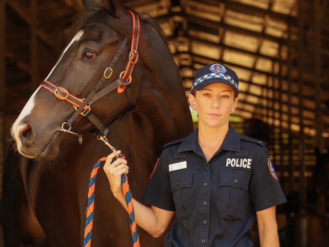 Melanie Tyndall joined the NT police force two years ago.