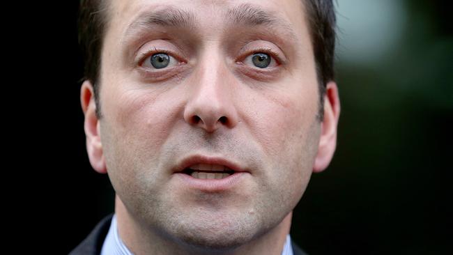 Matthew Guy is now neck and neck with Daniel Andrews. Picture: Mark Stewart