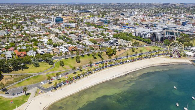 The regional city centre of Geelong, outside Melbourne.