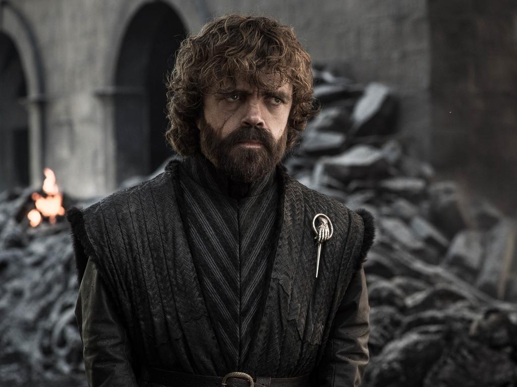 Peter Dinklage as Tyrion Lannister in a scene from the final-ever episode of Game of Thrones. Picture: HBO