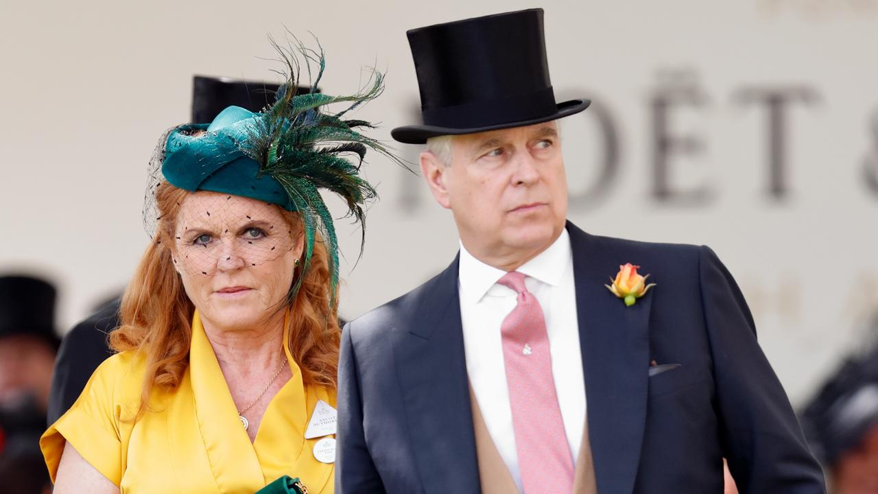 Prince Andrew and ex-wife Sarah Ferguson in June this year. Picture: Max Mumby/Indigo/Getty Images