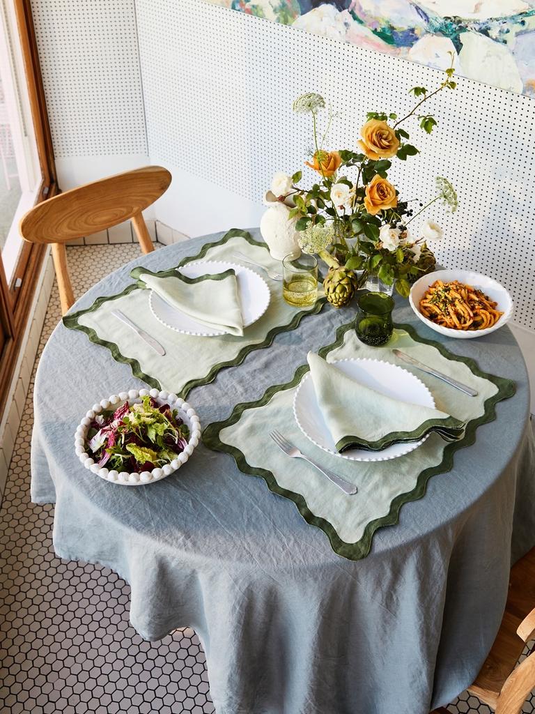 Upgrade your tableware. Image: Bed Threads.