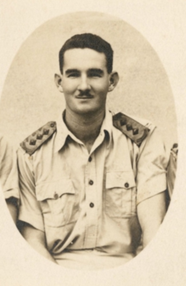 Captain Alexander “Lex” Fraser of the 1st Independent Company saw combat against the Japanese in Papua New Guinea during World War II before he was taken prisoner and transported to Japan. Picture: Cameron Bates