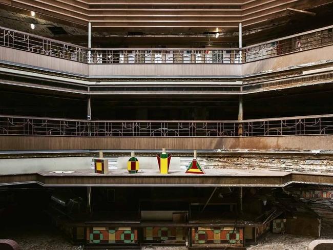 Eerie photos of the Costa Concordia that sank in 2012. Picture: Jonathan Danko Kielkowski