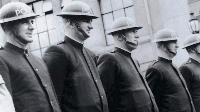 Metal helmets WWII