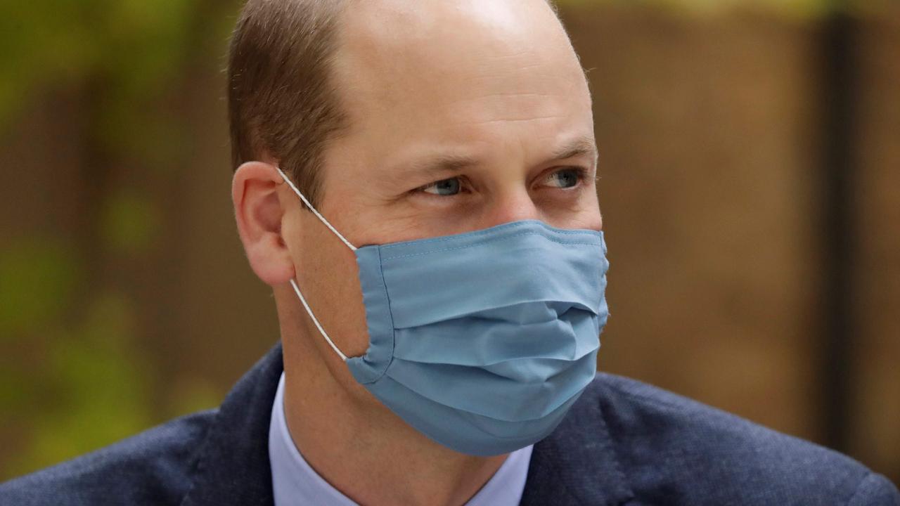 Prince William’s secret battle with the virus raises many questions. Picture: AFP.