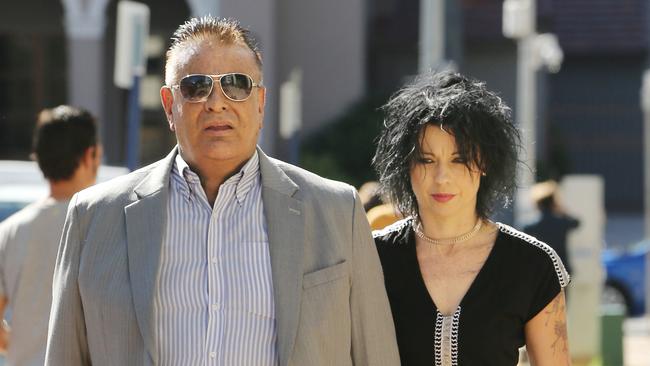 Former milk magnate Ken Lacey said barely said goodbye to his girlfriend Arianne Stringer when he walked into cells after being jailed for supplying drugs. Picture Glenn Hampson