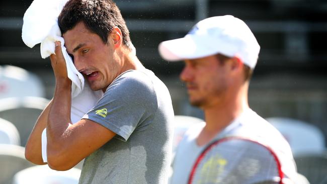 Lleyton Hewitt Remains Quiet On Recent Bernard Tomic Tennis Controversy