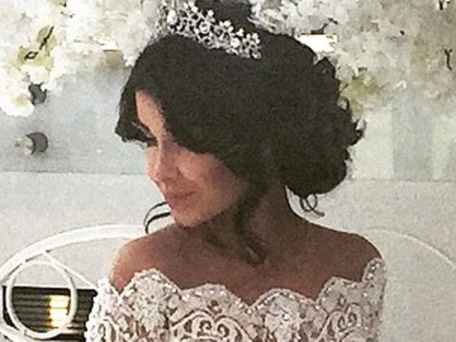 Aysha, the bride of Salim Mehajer photographed before her wedding. MUST CREDIT Source: INSTAGRAM @nektaria