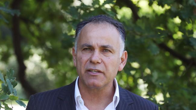 Leader of the Opposition John Pesutto deflected questions about friction within the Liberal Party. Picture: NCA NewsWire / David Crosling