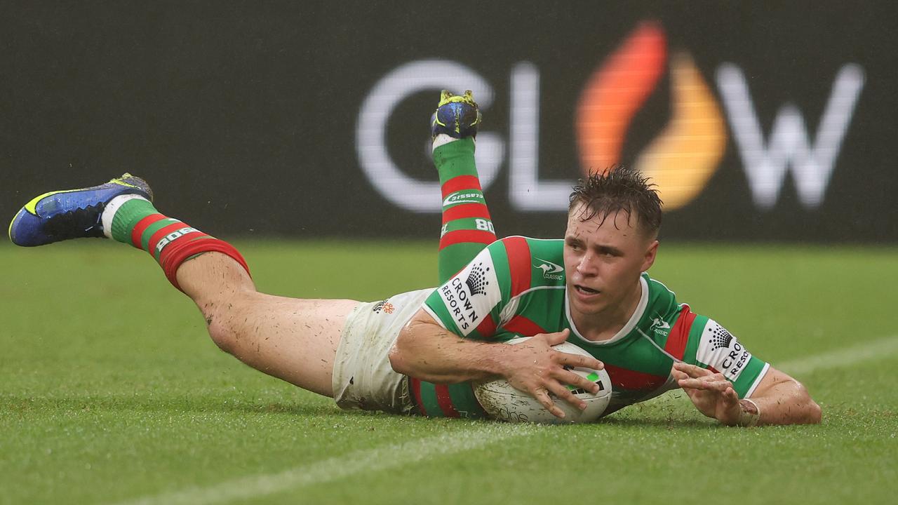 Blake Taaffe of the Rabbitohs. Photo by Chris Hyde/Getty Images