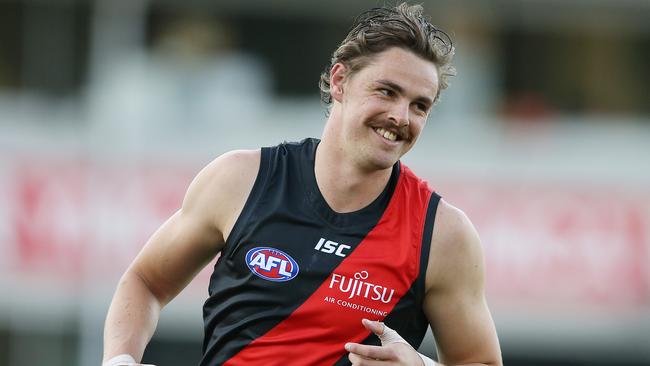 Joe Daniher has been battling a calf injury. Pic: Michael Klein