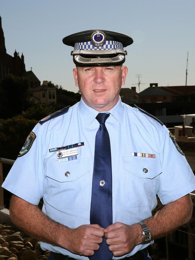 Assistant NSW Police Commissioner Peter McKenna was Leslie Cobby’s alleged victim. Picture: Peter Lorimer.