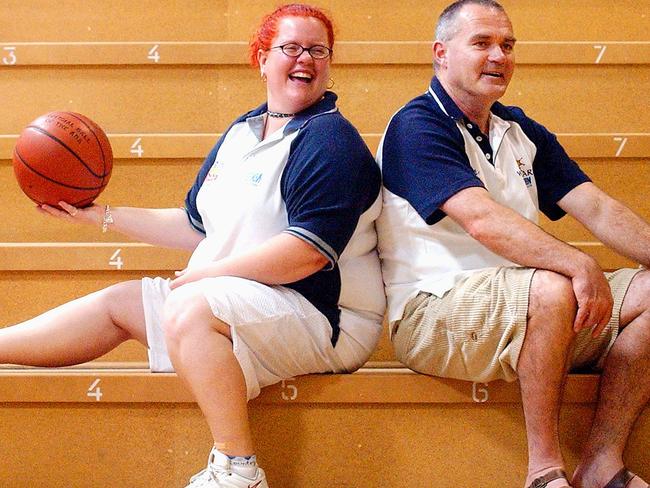 Waves director of coaching Karen Irwin (left) in 2003. (File image) Picture: Steve Morenos