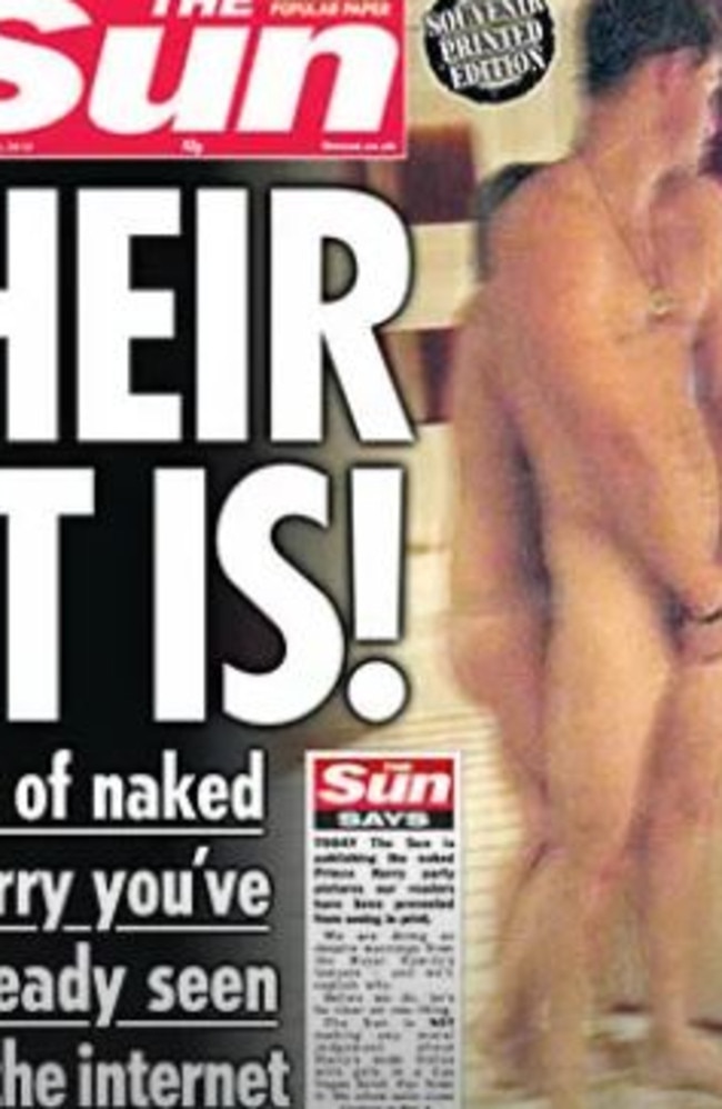 These images came out in 2012. Picture: The Sun