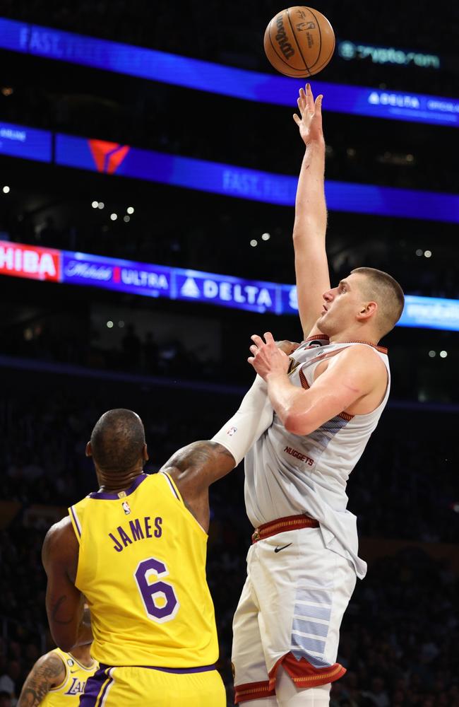 Jokic leads Denver Nuggets past LeBron's Lakers 113-111, into their first  NBA Finals - WTOP News