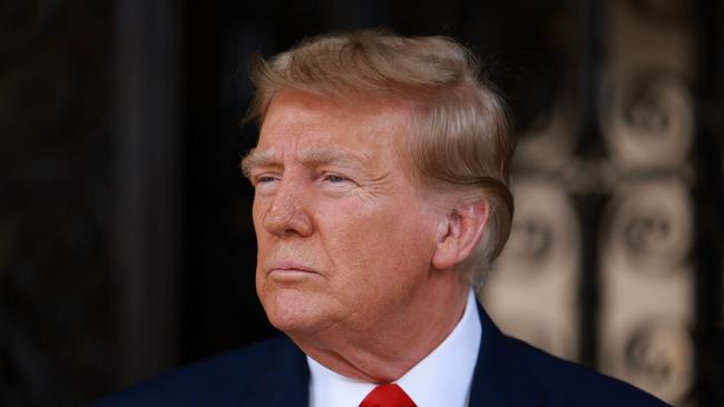 Former president Donald Trump is seeking to overcome a legal challenge that could threaten his candidacy. Picture: Getty Images/AFP