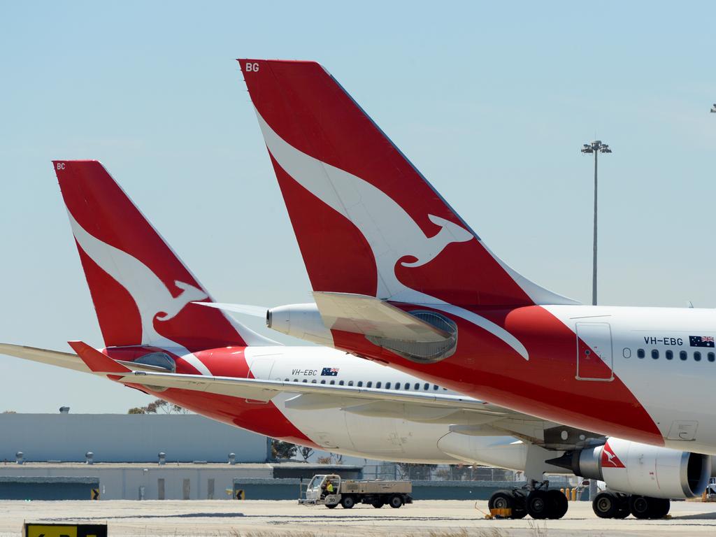 QANTAS was the largest recipient of JobKeeper payments in 2020-21. Picture: NCA NewsWire / Andrew Henshaw