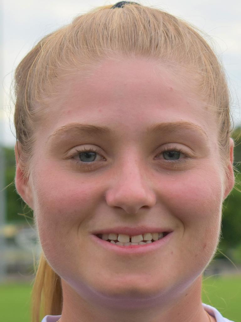 Gympie United Gladiators premiers women - Brittney Skyring, mid-fielder. Photo: Bec Singh