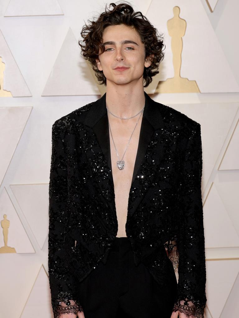 Timothee has been linked to a string of female stars. Picture: Getty