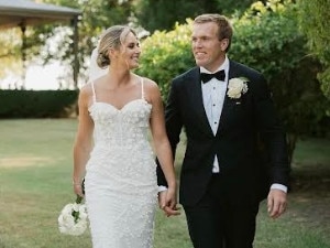 Newlyweds Alix Trbojevic and NRL star Jake Trbojevic. Picture: Instagram