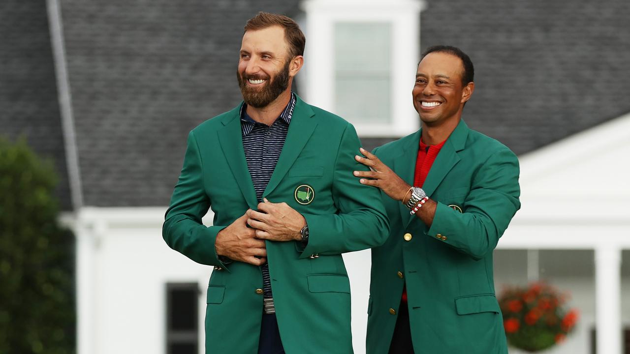 The golf world has been left in shock after Masters champion and two-time major winner Dustin Johnson was named in the opening LIV Golf Invitational tournament. Photo: Getty Images