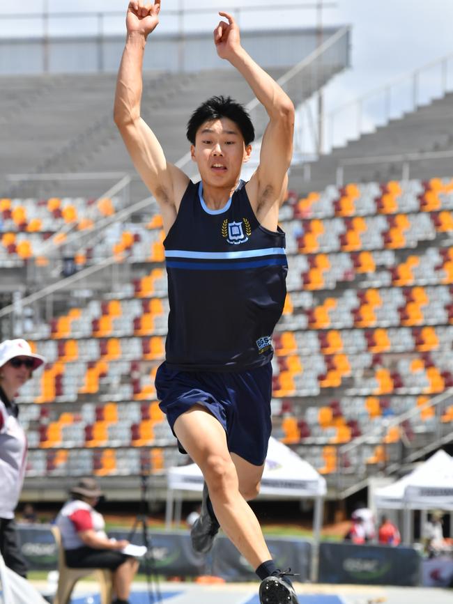 The Queensland All Schools track and field championships at QSAC. Saturday November 2, 2024. Picture, John Gass