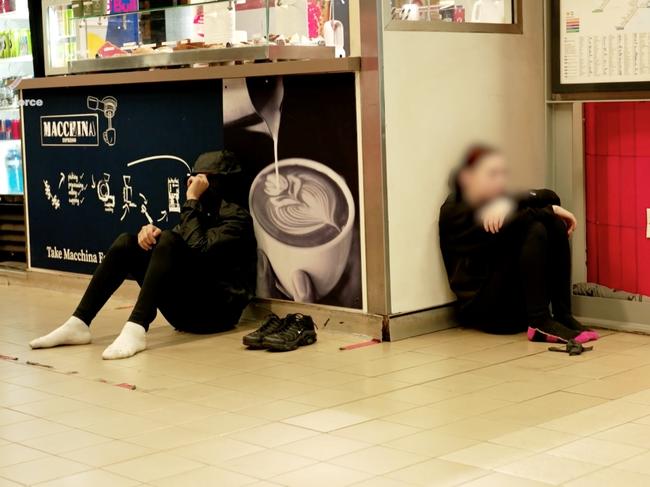 Two of the arrested children. Picture: NSW Police