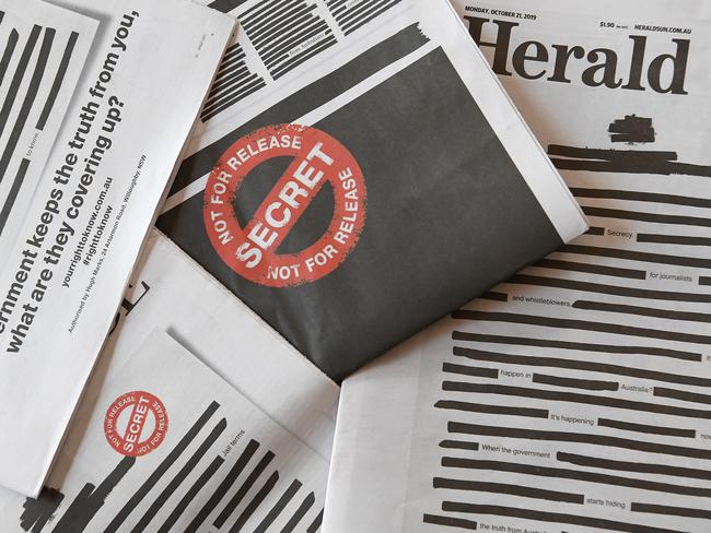 The nationwide campaign follows raids on the ABC's Sydney headquarters and the home of a News Corp journalist in June. Picture: Getty Images