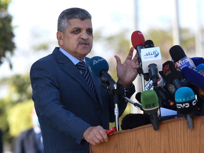 Suez Canal Authority chief Osama Rabie. Picture: AFP