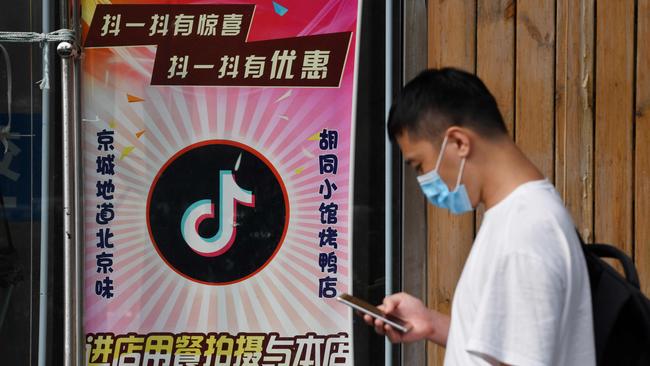 TikTok says it has over a billion users worldwide. Picture: Greg Baker / AFP