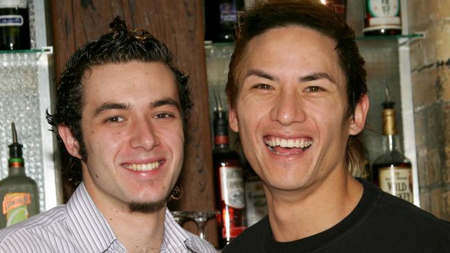 Bodie Schofield and Kwang Fong in May, 2005.