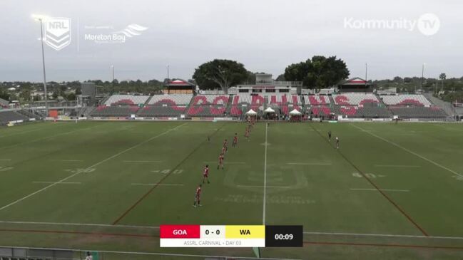 Replay: ASSRL National Championships - SSRL Goannas v WA (U15)