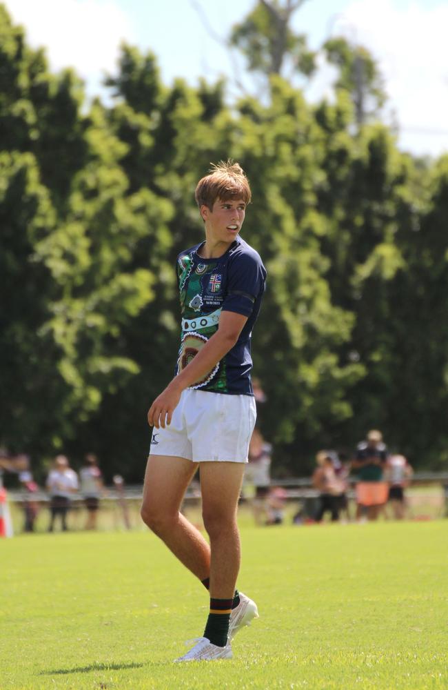 Ballymore Cup rugby action at the Albany Creek Brumbies Junior Rugby Union Club on Friday, April 12, 2024.