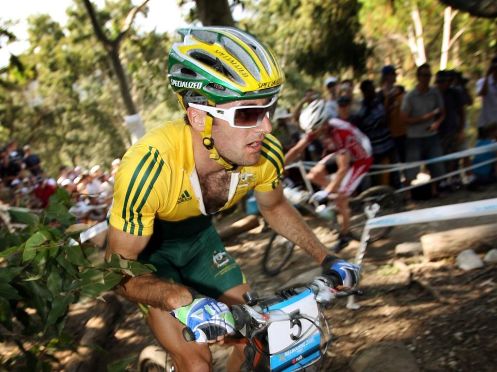 15. Sid Taberlay (1998) - cyclist. Taberlay started competitive cycling when he was 15 and was selected for his first Australian Team in 2000. The Tasmanian cyclist made his Olympic debut at the Athens 2004 Olympic Games, finishing 23rd in the cross country mountain bike event. In his career Taberlay also competed in nine World Championships and also placed sixth at the 2006 Melbourne Commonwealth Games. Picture: MICHAEL KLEIN