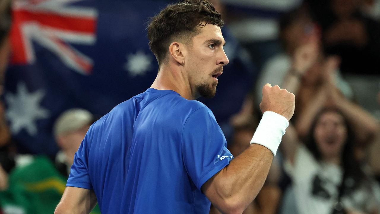 Kokkinakis capitulation pushes Aus Open Ashes clash to decider