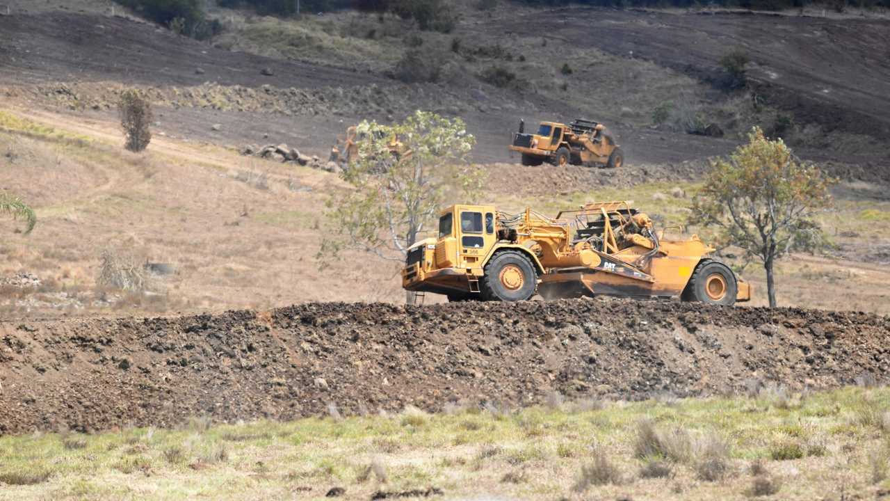 Work begins at the North Lismore Plateau development. Picture: Marc Stapelberg