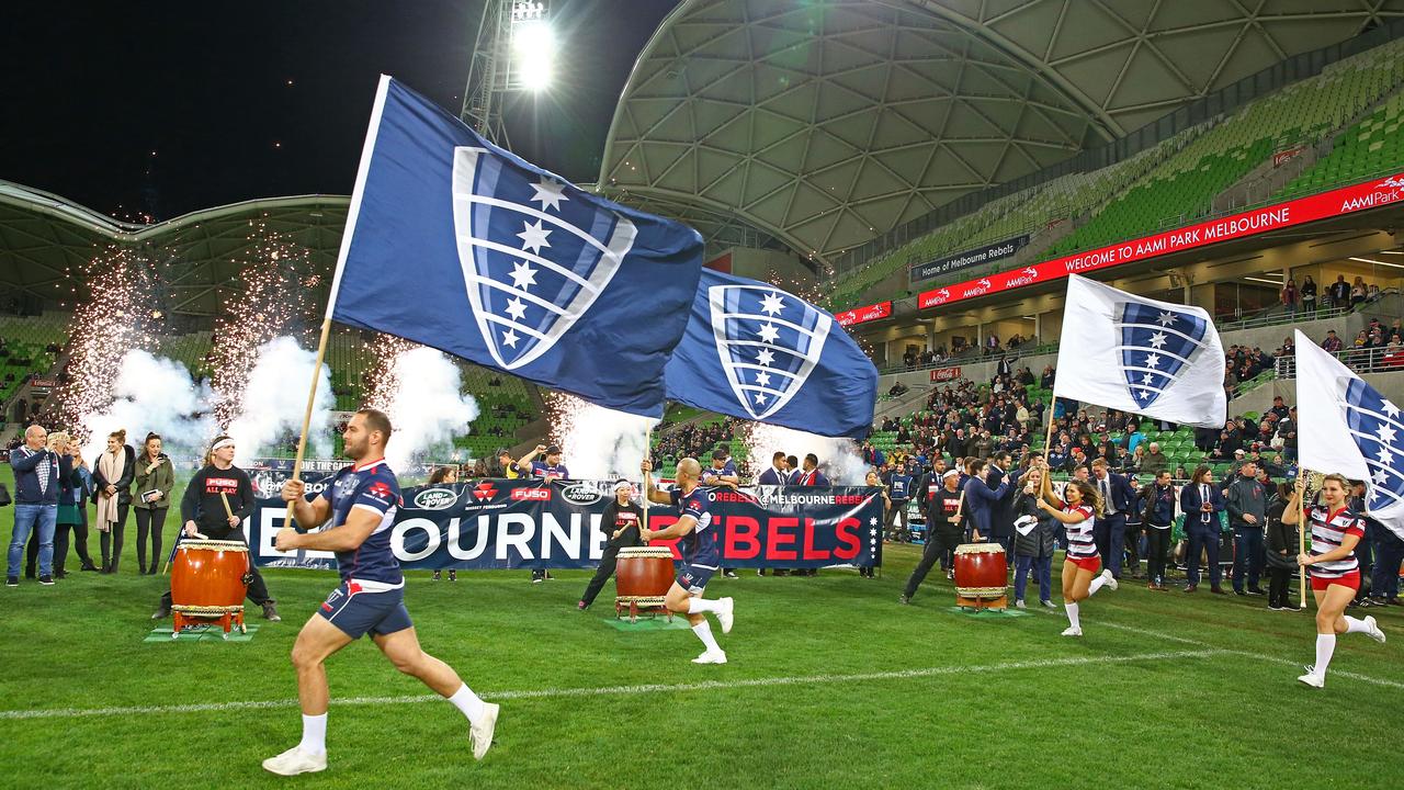 A Rebels fan at AAMI Park has tested positive for coronavirus.