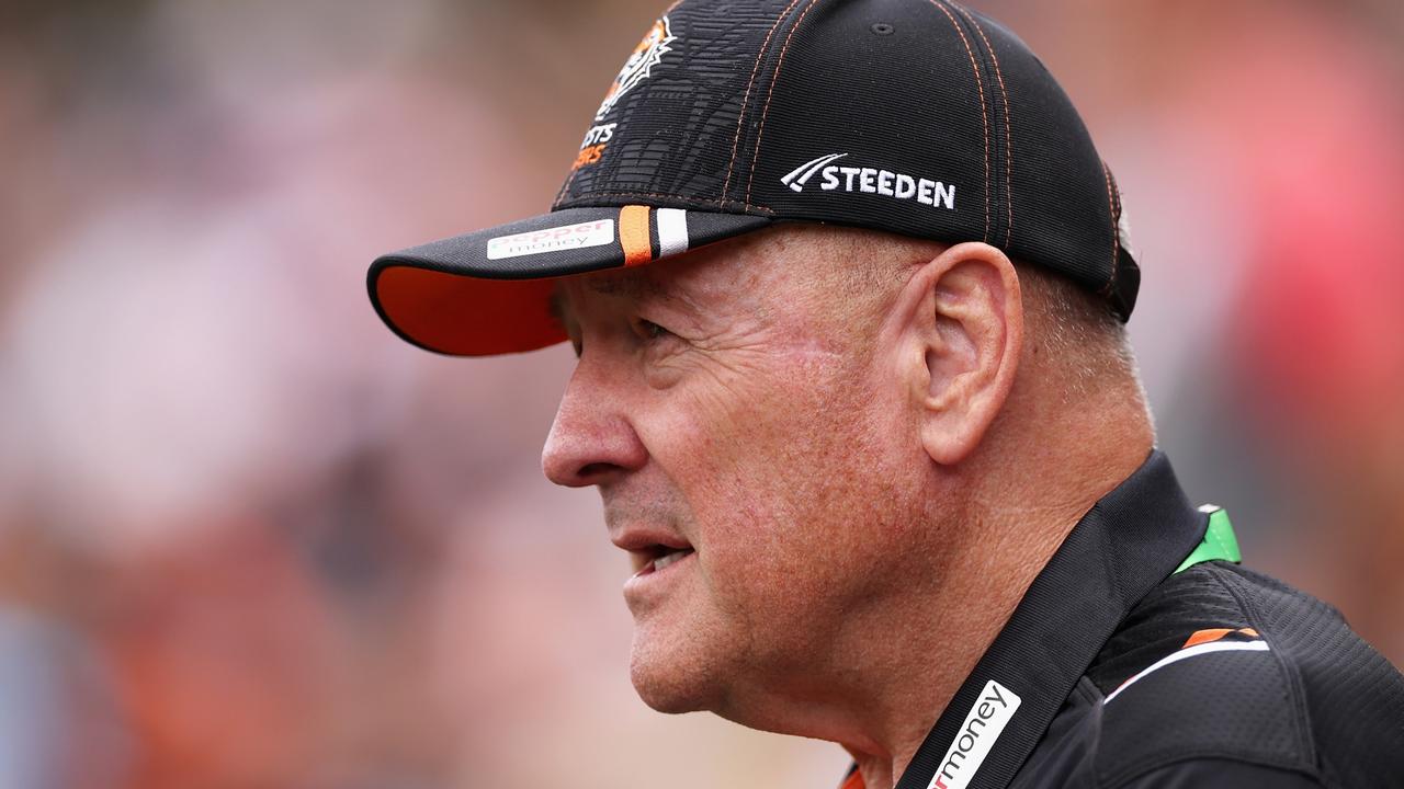 Tigers coach Tim Sheens. Getty