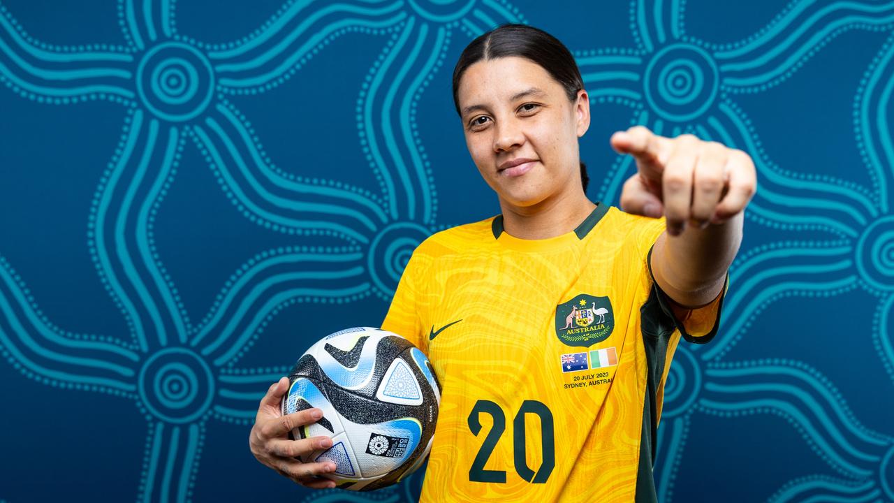 All eyes will be on Matildas superstar Sam Kerr at the World Cup. Picture: Chris Hyde - FIFA/FIFA via Getty Images