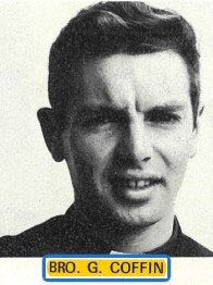 A 1969 yearbook photo of Brother Gregory Vincent Coffey, aka Brother Coffin, who is alleged to have abused dozens of school boys in Victoria and South Australia. Picture: Supplied.