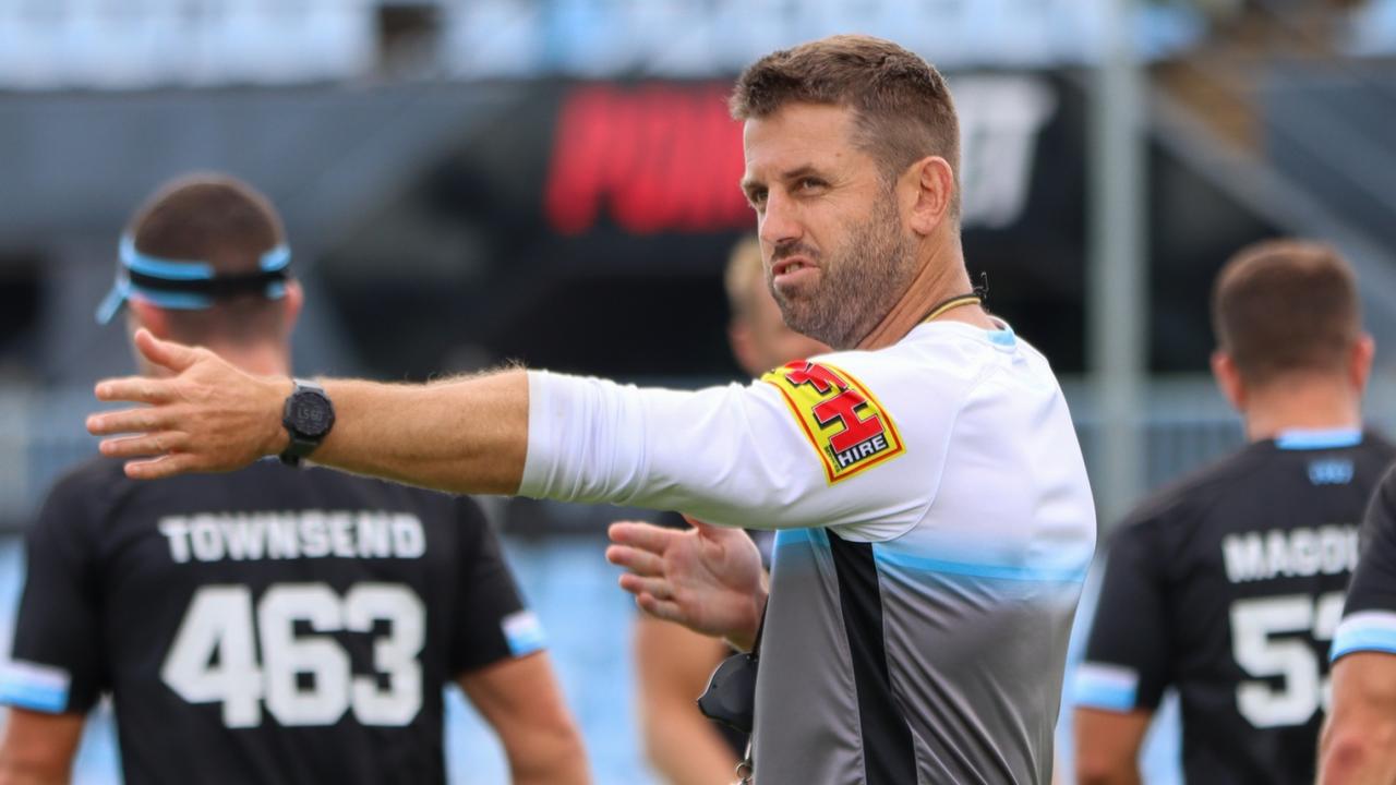 Cronulla caretaker coach Josh Hannay.