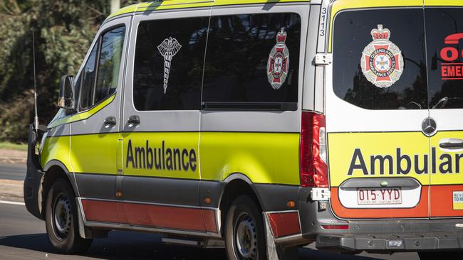 A man is injured after a serious motorbike crash.