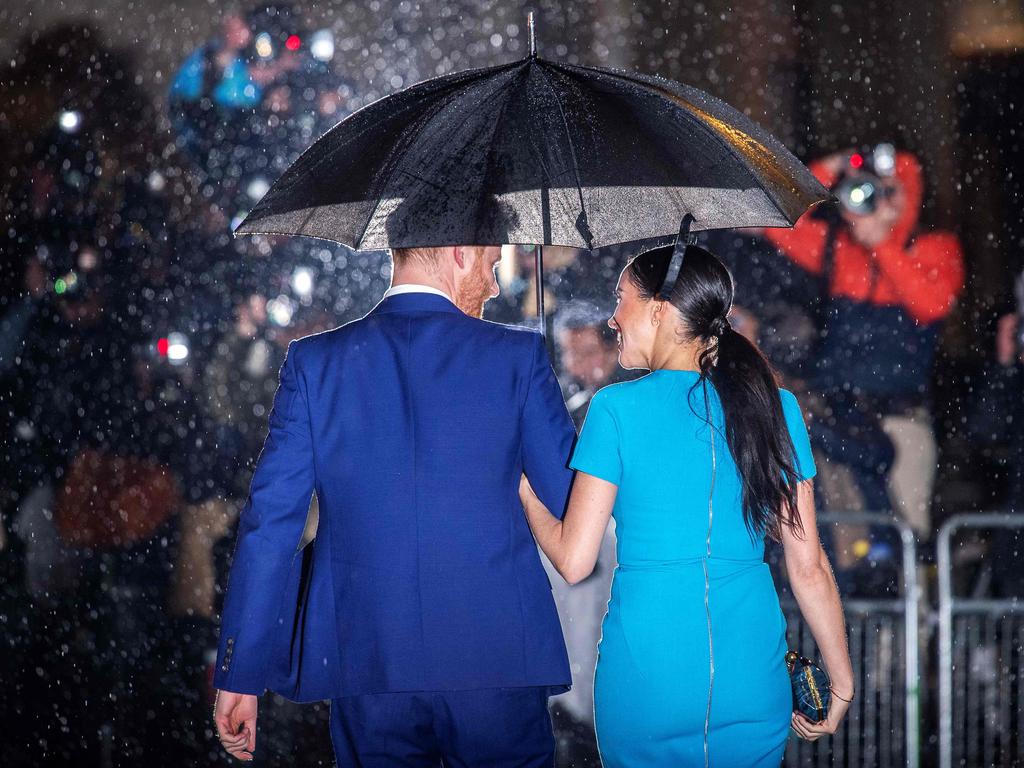 The Duke and Duchess of Sussex have long raised concerns about the impact of being followed everywhere they go. Picture: AFP.