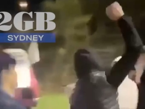 The teen tried to escape the assault. Picture: 2GB